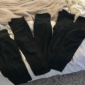 Gap fit blackout technology black capri leggings